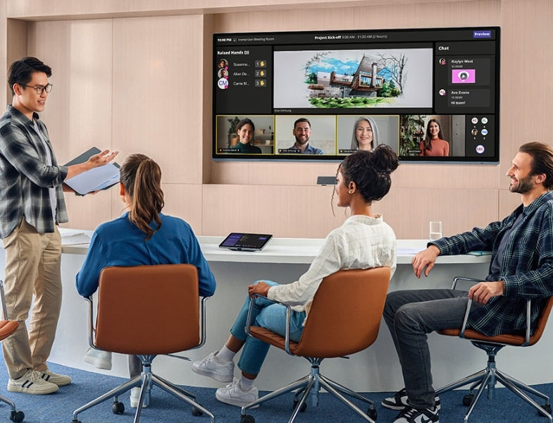 Yealink MVC S40-C5-000 MTR konferansepakke med MAXHUB 105" 21:9 skjerm