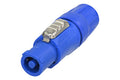 Neutrik Powercon kab 3p inlet, blå