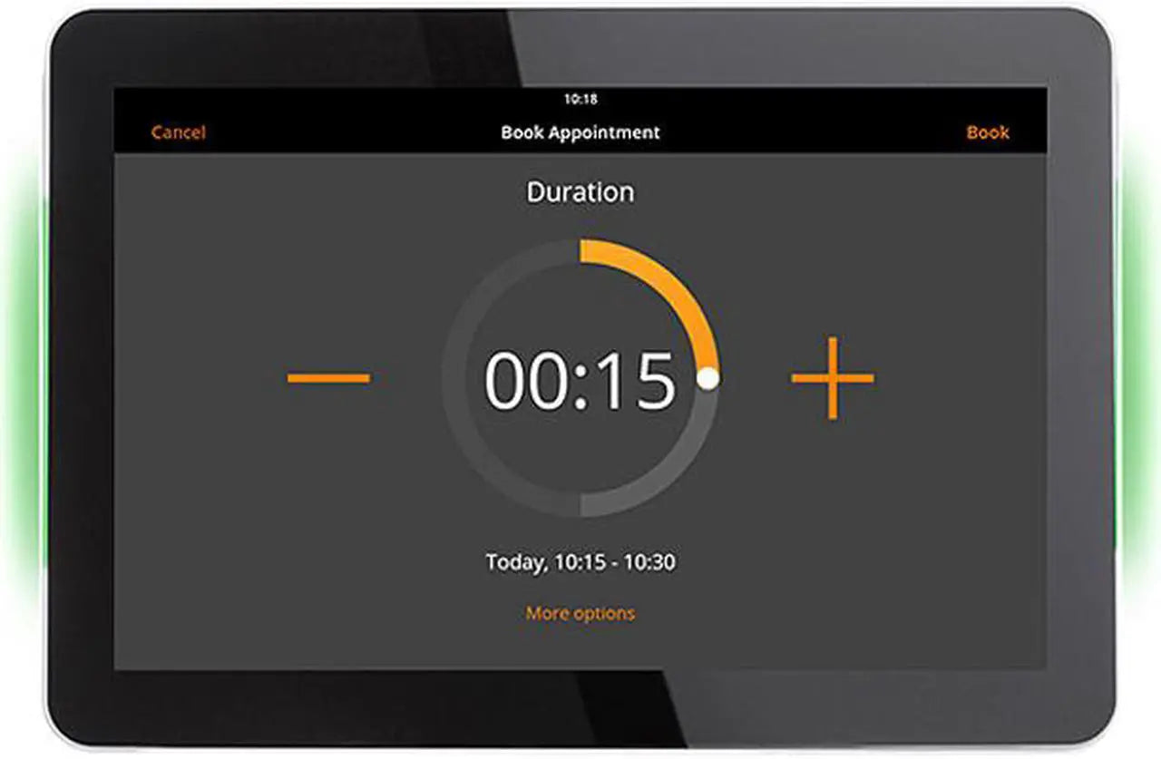Reserva 10 Inch Touchscreen Meeting Room Sign