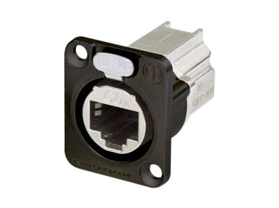 Neutrik EtherCON RJ45 Cat6A chassis Feedthrough Sort