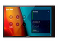 CRESTRON 10.1 in. Wall Mount Touch Screen, Black Smooth