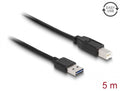 LinkIT USB 2.0, A-B, 5 m, Svart