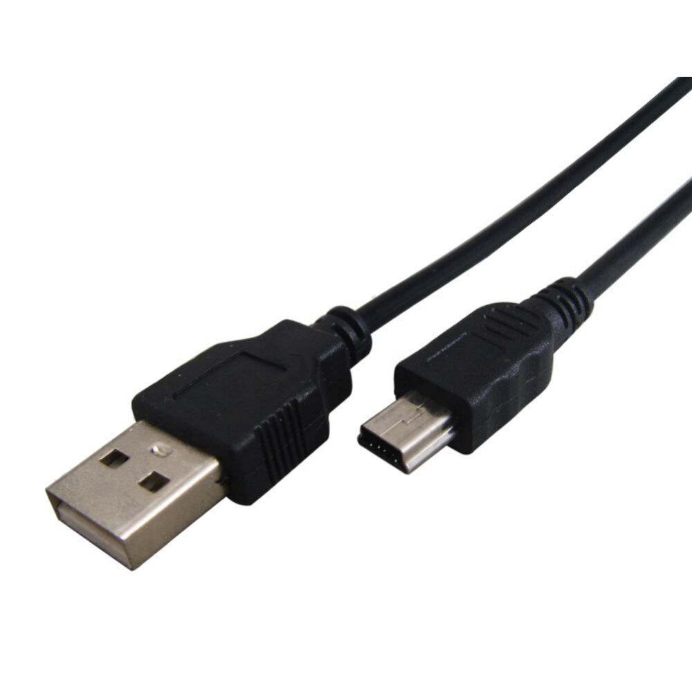 LinkIT USB 2.0, A-mini B, 5 pin, 3 m Svart