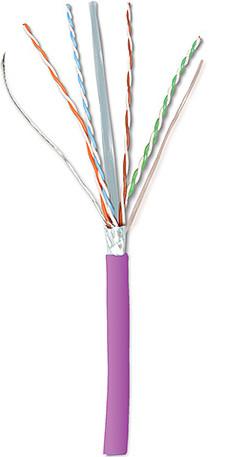 Siemon Inst.kab F/UTP Cat.6A 305m 23 AWG,Class Dca-s2,d2,a1. pr meter