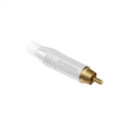 RCA-kontakt 7 mm, Plugg, Rett, Amphenol Entertainment