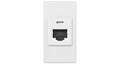 Extron One RJ-45 Barrel Female to Female - CAT 5e, hvit