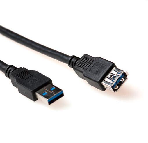 ACT USB3 Kabel A-A - 2,0 m skjøt