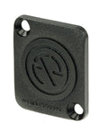 Neutrik blindplate D-plugg