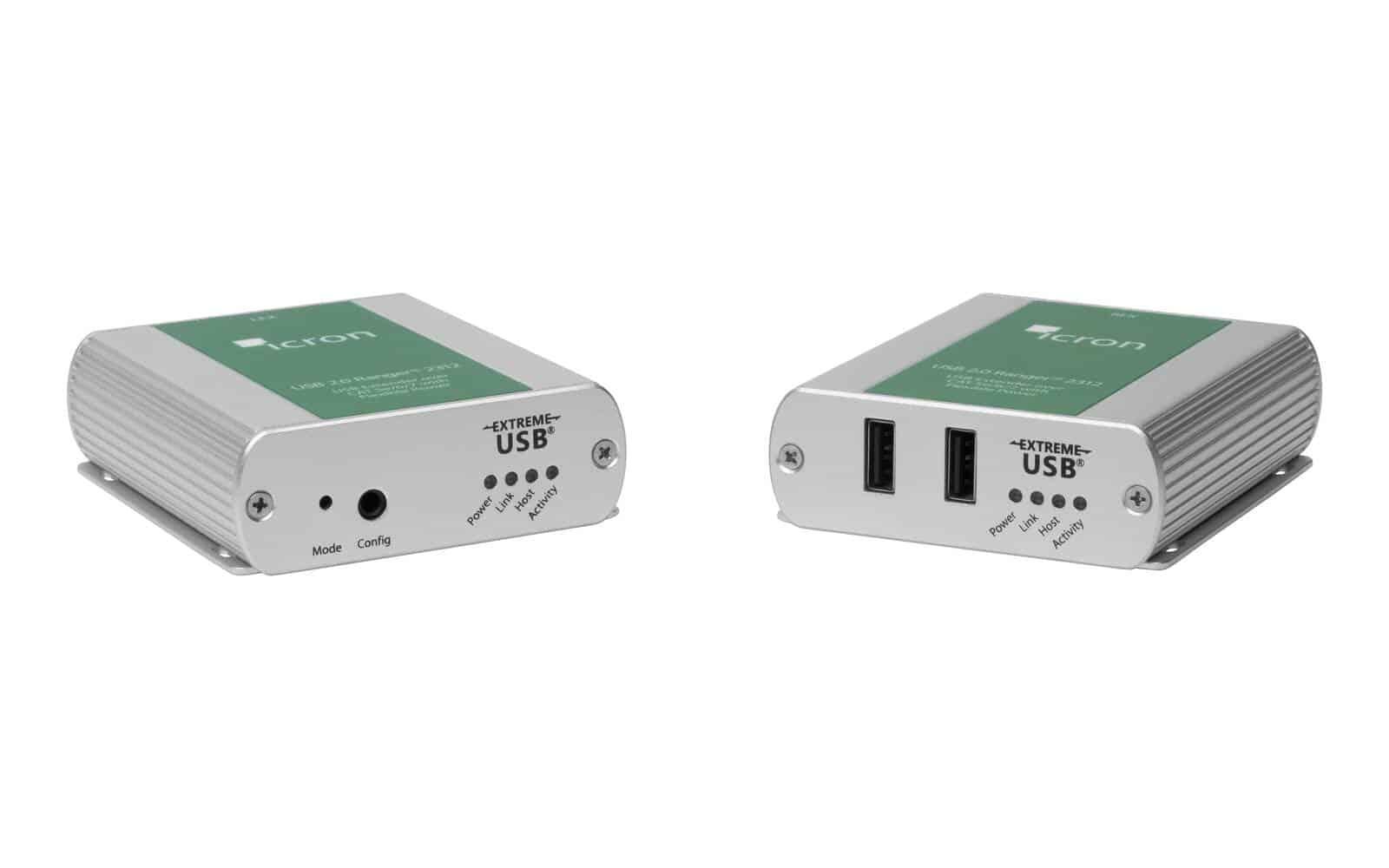 Icron Extender USB2 Lx/Rx 2-port Ranger 2312 FlexPower