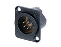 XLR chassis 5P Han Sort