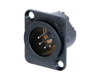 XLR chassis 5P Han Sort