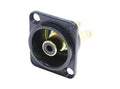 Neutrik phono ch. sort isolert
