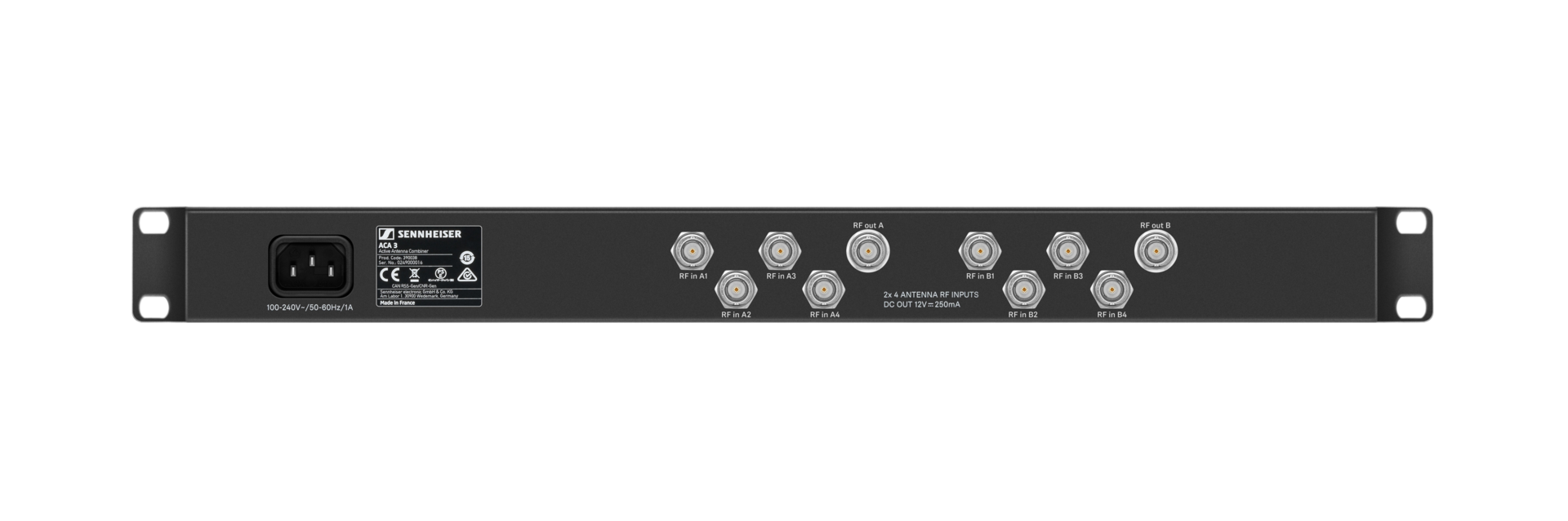 SENNHEISER Active 4:1 antennae combiner (NB: requires NT 3-1