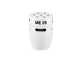 SENNHEISER Condenser microphone head for MZH goosenecks, supercardioid, white, includes windscreen MZW 34 W