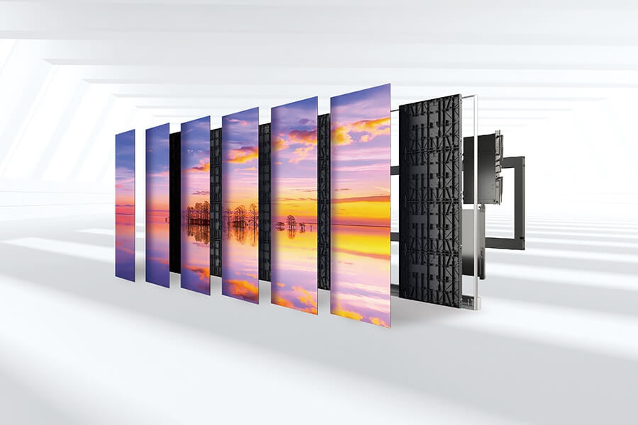 Absen Icon X 151" LED 24:9 med veggfeste - PP1.2 2880x1080