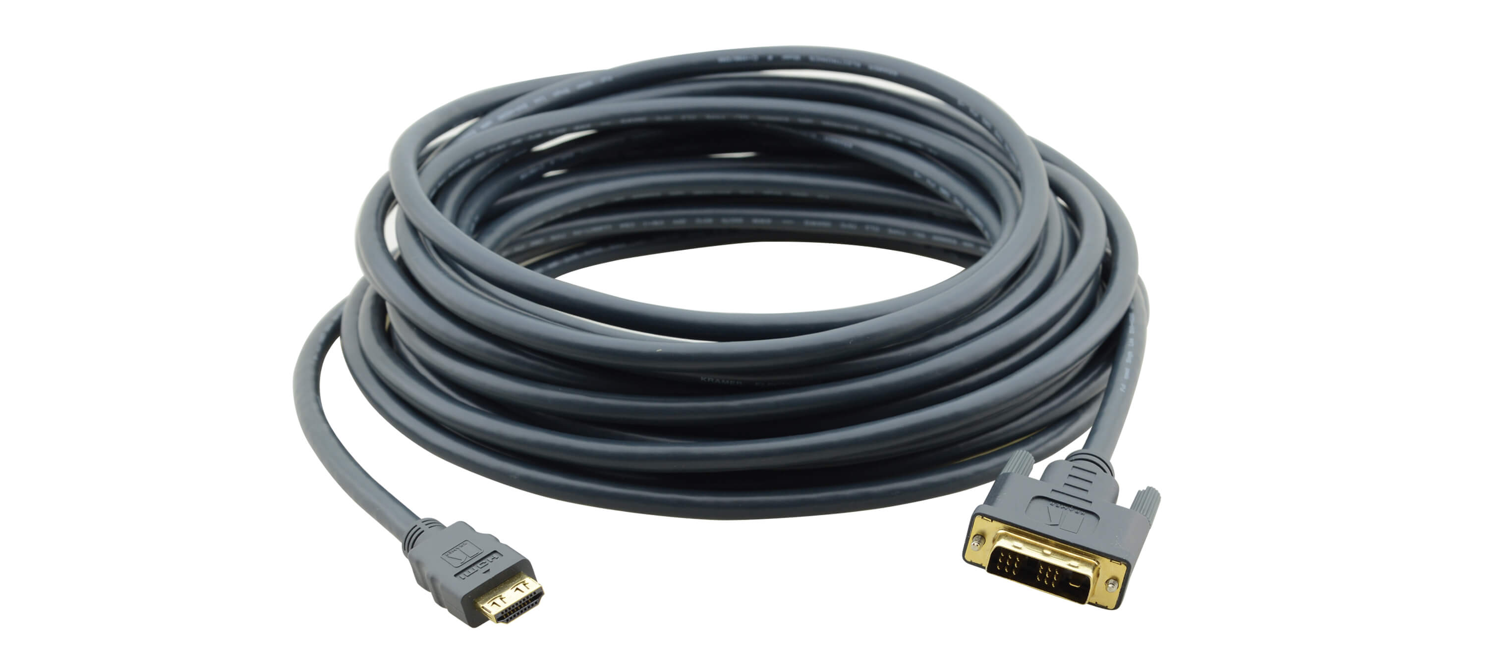KRAMER Kabel DVI-HDMI - 3,0 m