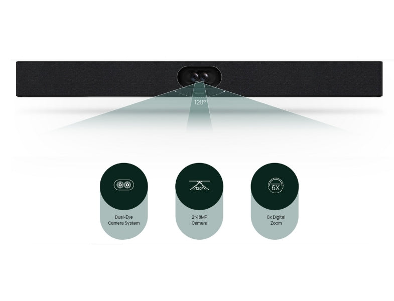 Yealink MVC S40-C5-000 MTR konferansepakke med MAXHUB 105" 21:9 skjerm
