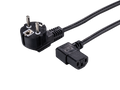 LinkIT strøm CEE 7/7 - C13, PVC, 3,0 met Vinklet Schuko - C13, PVC, 1,00 mm²