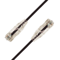 LinkIT U/UTP Slim Cat.6a Svart 1,5m Patch LSZH AWG28/7, Snagless 3,6mm