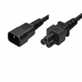 LinkIT strøm C14 til C5, LSZH 1 meter, 3 x 1,0 mm²