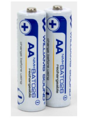 WILLIAMS Batteri NIMH AA 2 stk for RX22-4N