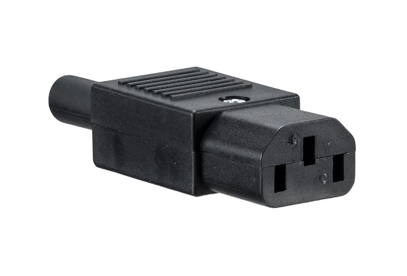 IEC-Kontakt C13 Kabelmontering Rett 10A 250V, Bulgin Limited